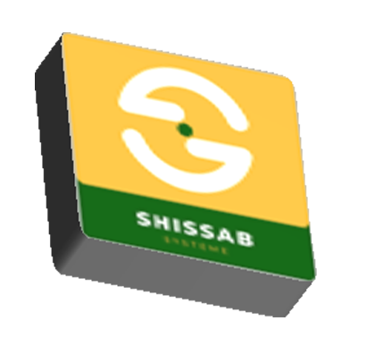 SHISSAB Logo 3D